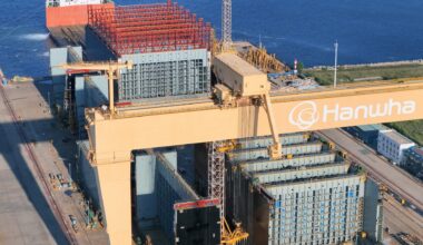 China targets five U.S. subsidiaries of South Korea's Hanwha Ocean, sending shares down 8%