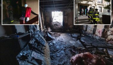 NYC apartment building fire leaves two young woman clinging to life: officials