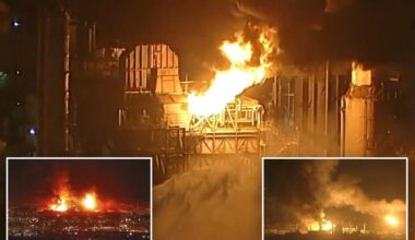 California Chevron oil refinery fire breaks out in El Segundo —LA residents feel explosion