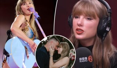Taylor Swift denies she will quit music after marrying Travis Kelce