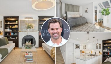 Andrew Rannells listed his NYC home because he's living in LA