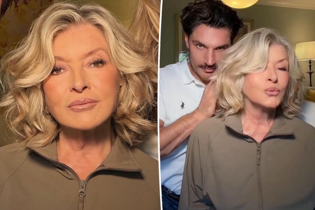 Martha Stewart stuns with glam makeover in new thirst trap
