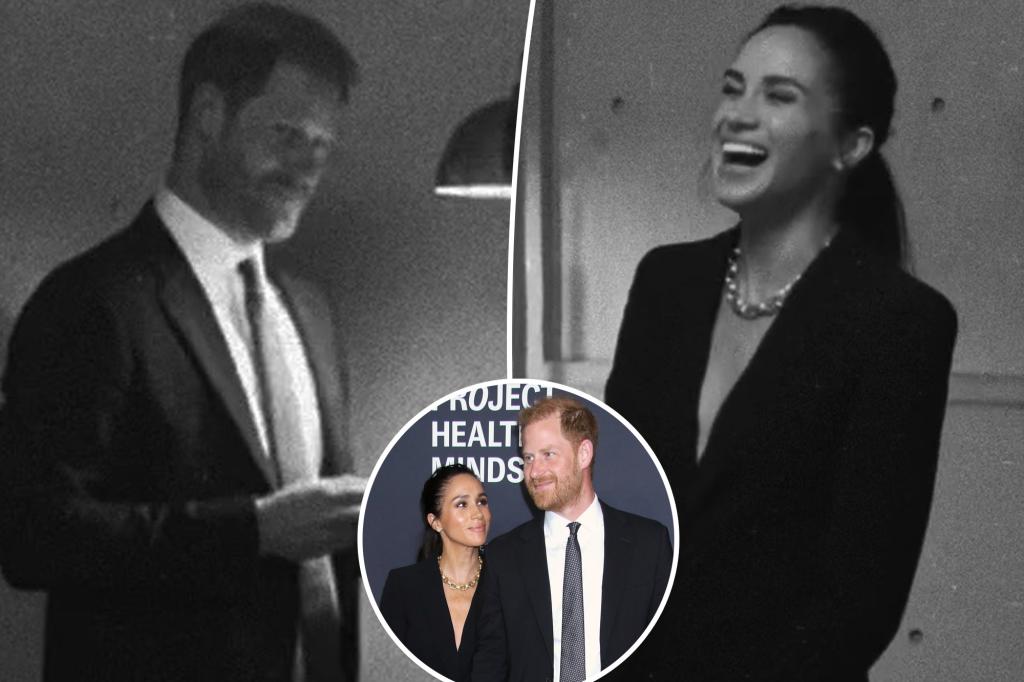 Meghan Markle shares backstage moment with Prince Harry at NYC gala