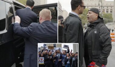 Socialist mayoral candidate Zohran Mamdani chased out of NYC park by protester shouting ‘antisemite’