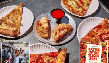 The NYC slice shops on DoorDash's 50 best local pizzerias list