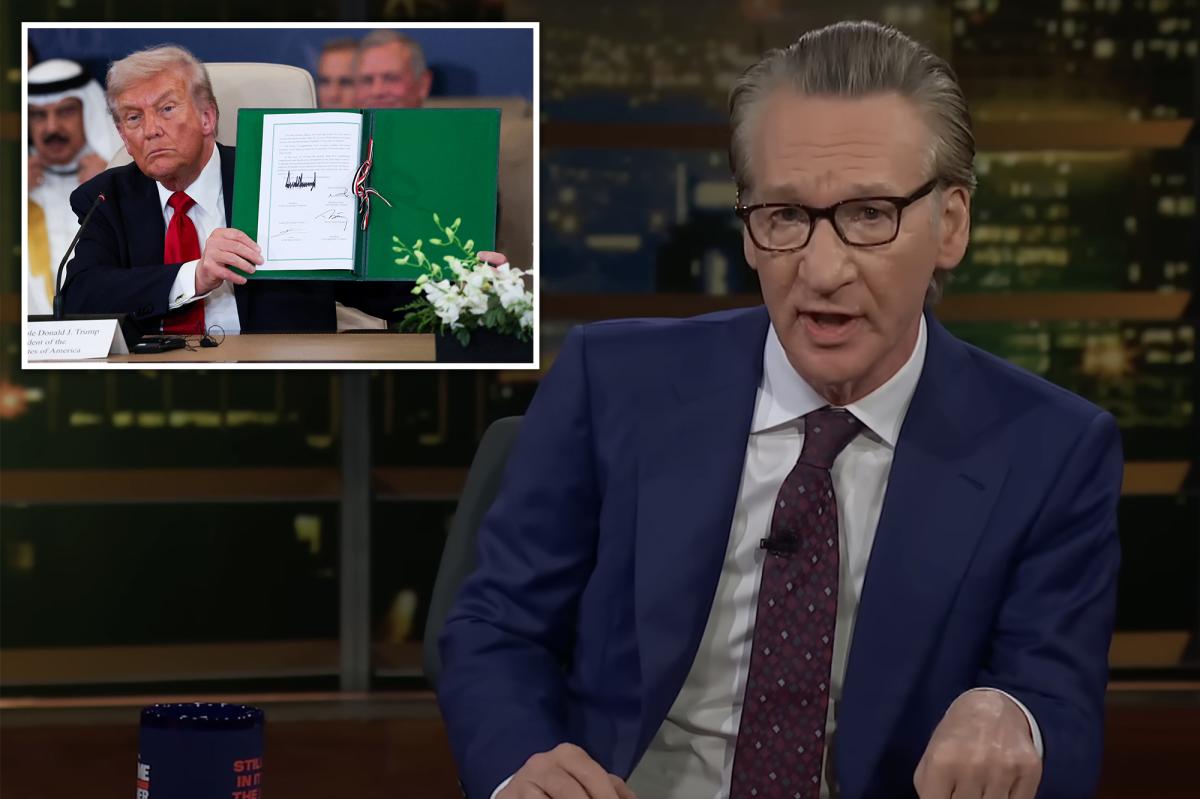 Bill Maher says Trump deserves 'credit where credit is due' for Gaza peace deal