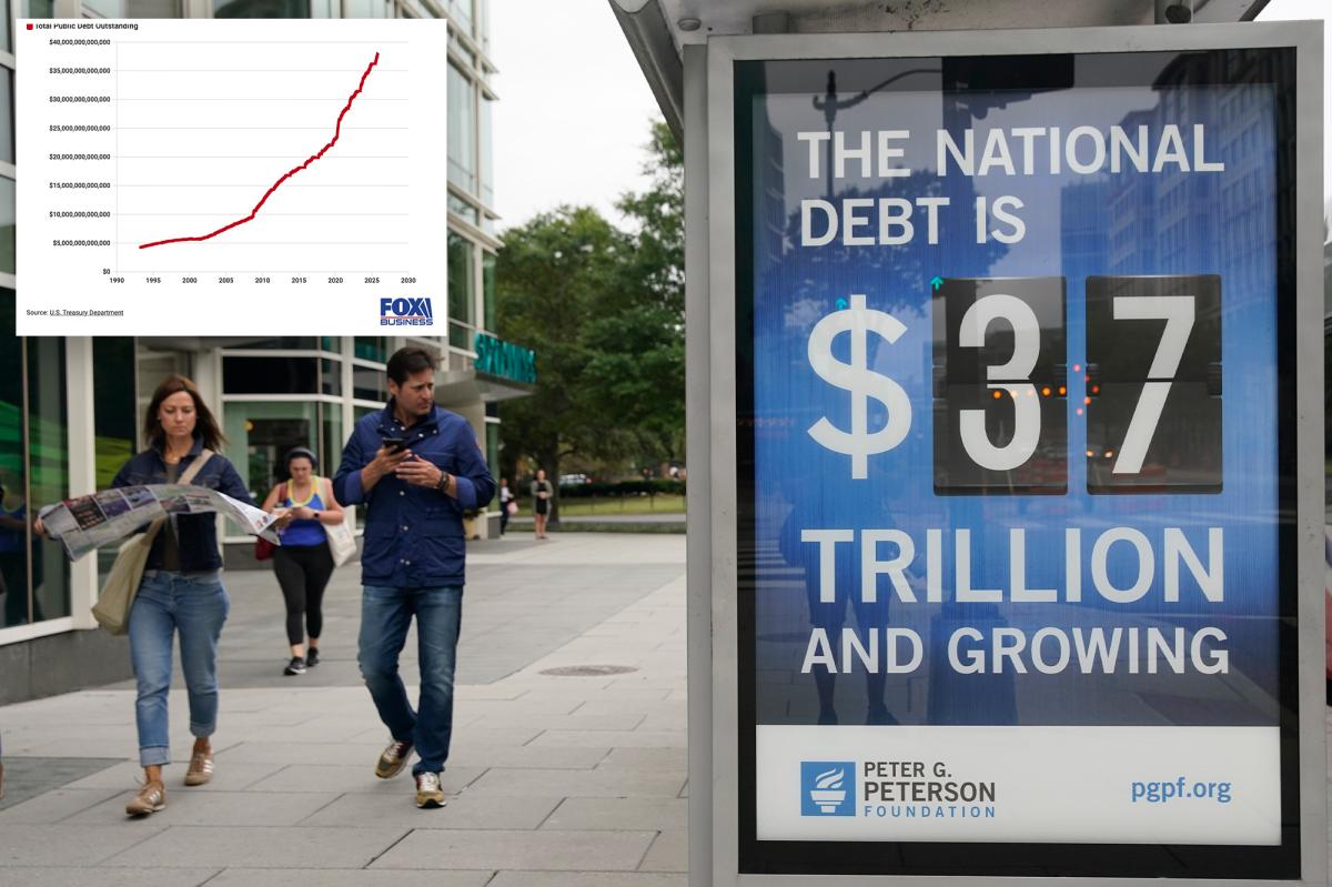 US national debt surpasses 38 trillion for first time in history
