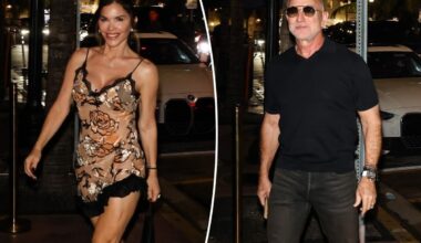 Lauren Sánchez is all legs in sheer dress for date night with husband Jeff Bezos