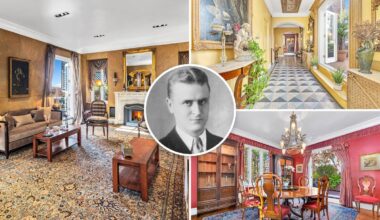 F. Scott Fitzgerald's former NYC home asks $4.5M