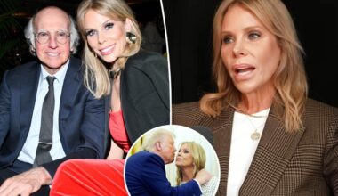 Cheryl Hines reveals where she stands with 'Curb Your Enthusiasm' co-star Larry David after 'going MAGA'