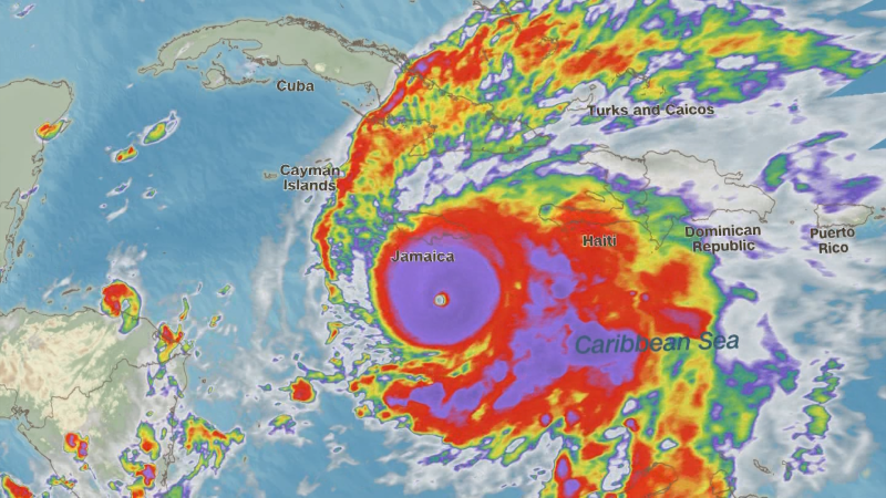 Hurricane Melissa: The strongest storm this year eyes landfall in Jamaica