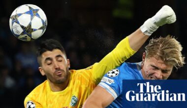 Champions League roundup: Napoli’s Højlund doubles up to sink Sporting | Champions League