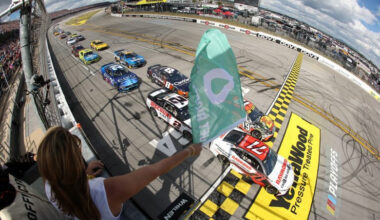 Briscoe takes victory, Byron’s issues continue in Talladega