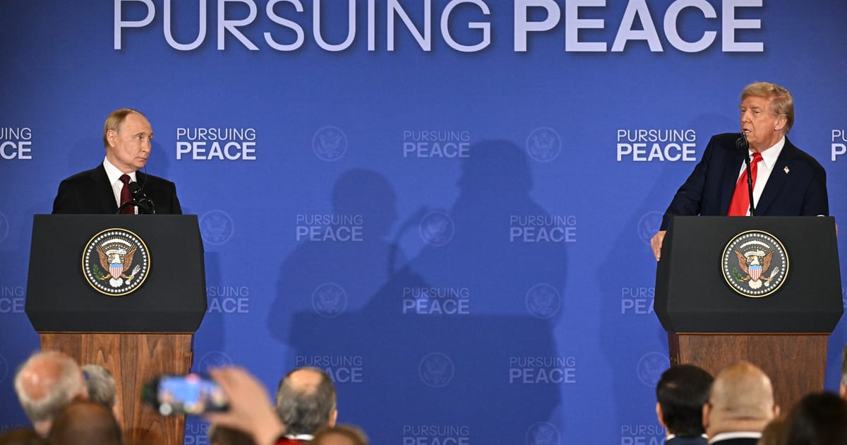 Donald Trump deserved the Nobel prize, says … Vladimir Putin  – POLITICO
