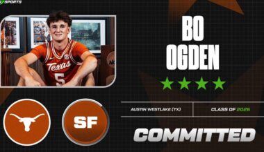 No. 31-ranked Bo Ogden commits to Texas basketball - Tar Heel Times