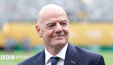 Fifa president Gianni Infantino