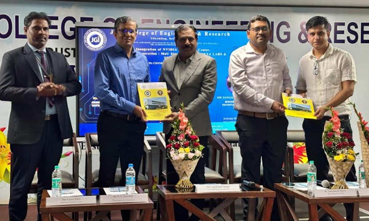 Jain College of Engineering & Research and Vayavya Labs Drive Industry-Academia Collaboration; Boost Semiconductor Talent with NVIDIA Computing Center