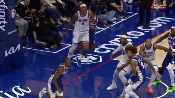 Tyrese Maxey scores 43 points to lead 76ers past Magic 136-124 without Joel Embiid