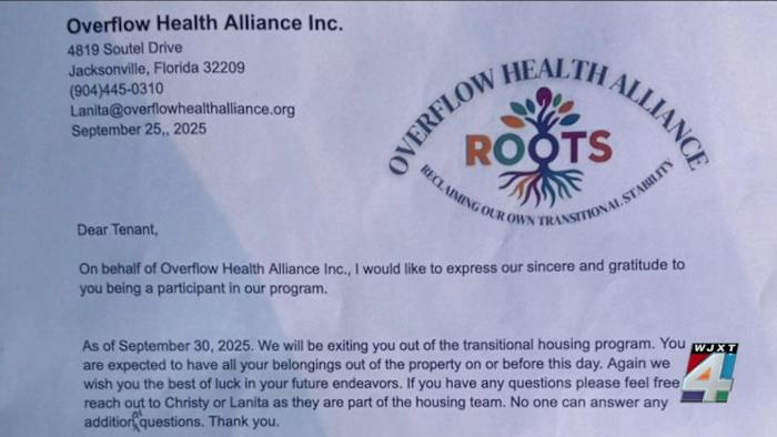 Jacksonville homeless shelter closure leaves 70 people without housing