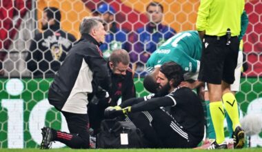 Liverpool rue Alisson, Ekitike injuries in costly defeat