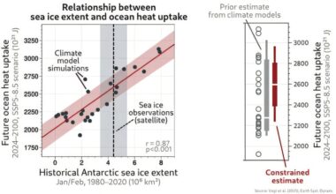 Antarctic Sea ice emerges as key predictor of accelerated ocean warming