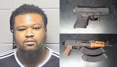 Chicago man on parole arrested after deputies find stolen gun during eviction