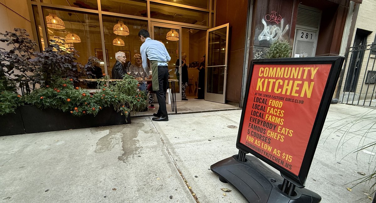 A new Alphabet City restaurant serves $125 meals for $15, if you choose