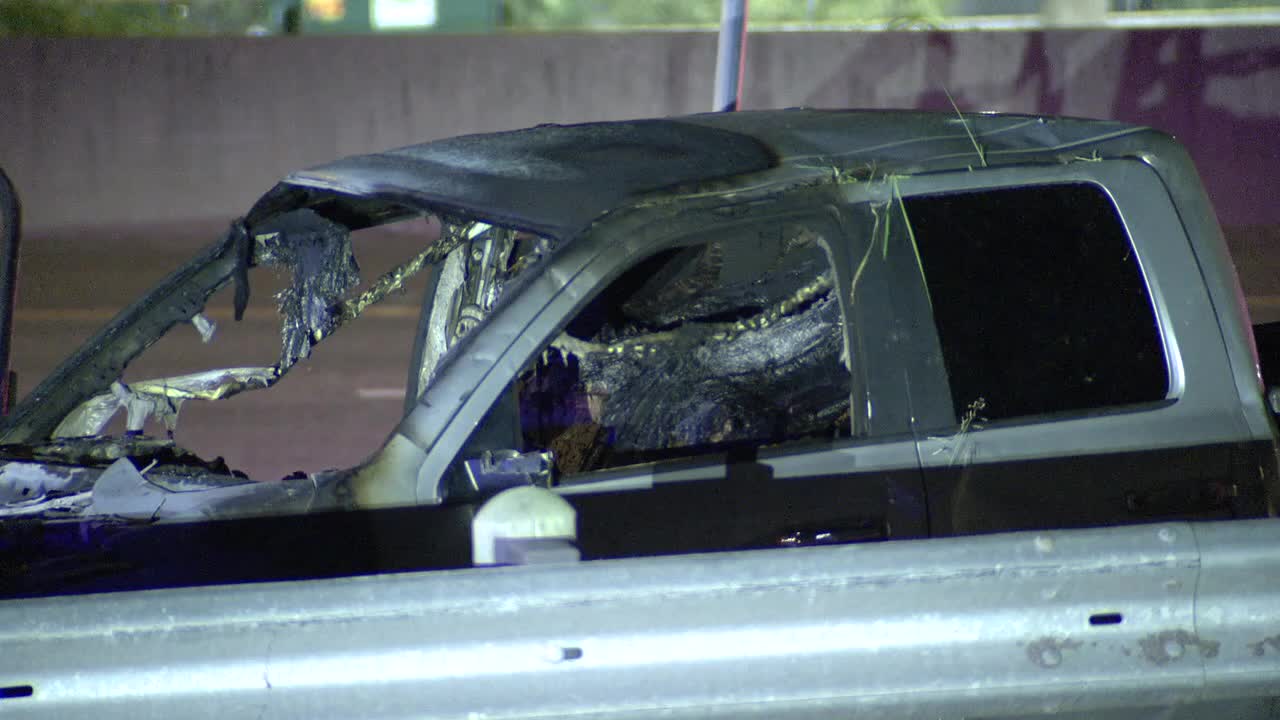 1 dead in Fort Worth fiery crash