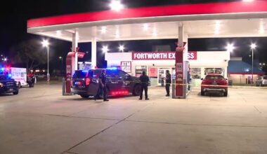 Fort Worth gas station employee killed before drive-by shooting, attempted home invasion