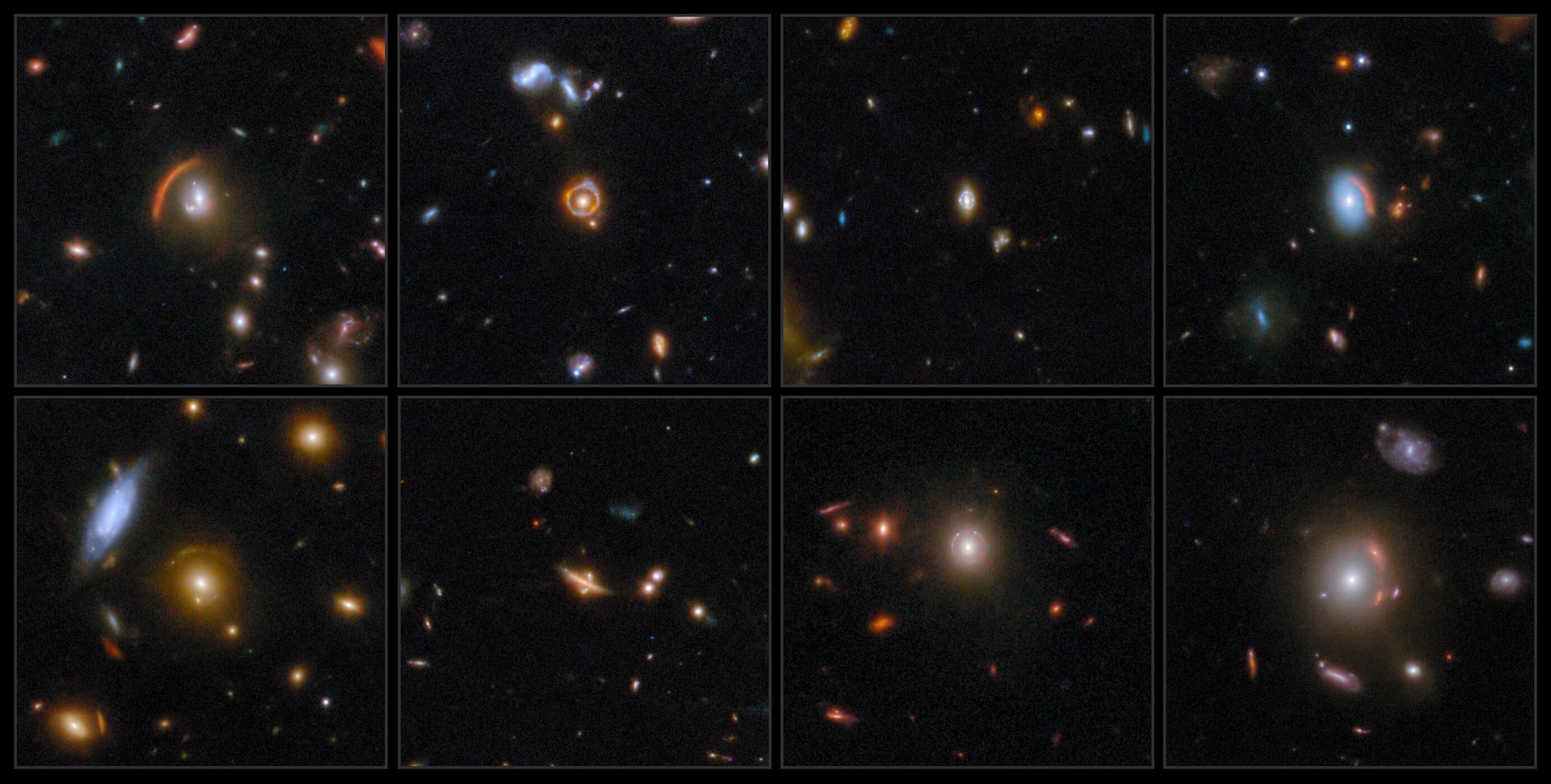 Gravitational lenses imaged by Webb during its first run