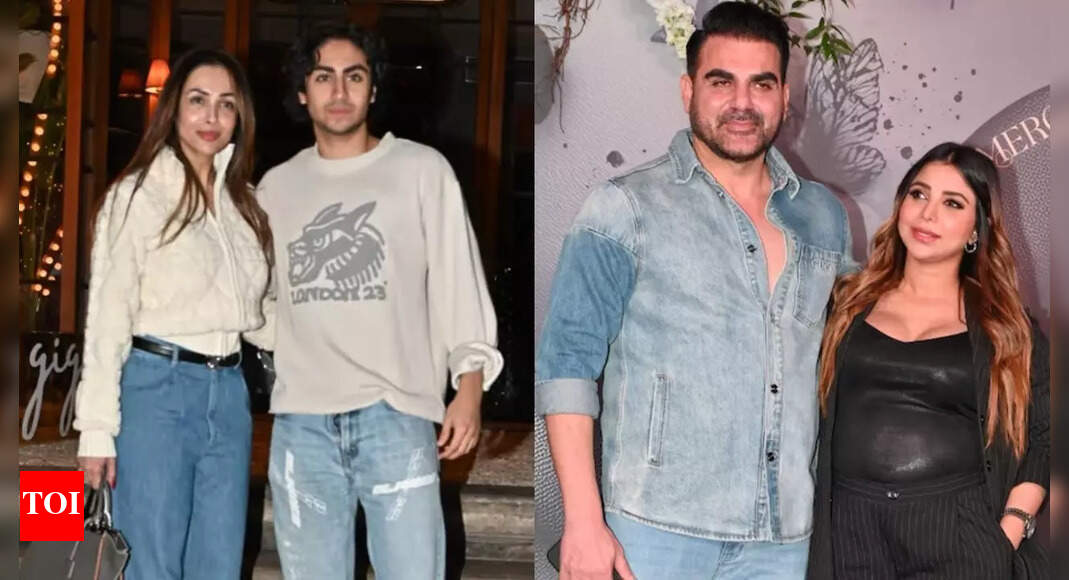Malaika Arora reacts as Arhaan Khan welcomes Arbaaz Khan, Sshura Khan's baby girl in a hilariously adorable manner - PIC inside | Hindi Movie News