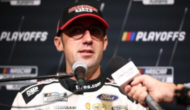 Austin Cindric NASCAR Cup playoffs hopes crash at Roval