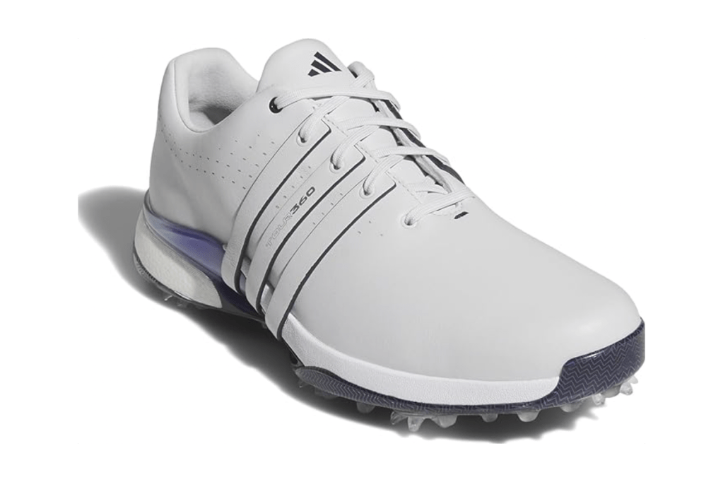 Adidas Tour360 golf shoe.