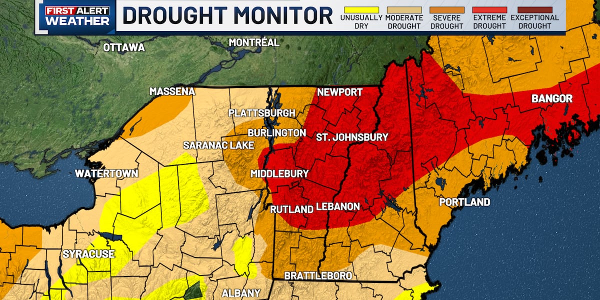 Extreme drought conditions continue to expand across our region