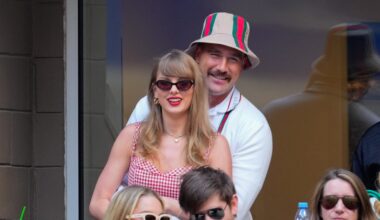 Kylie Kelce reacts to Taylor Swift song Travis is 'terrified' of dad hearing