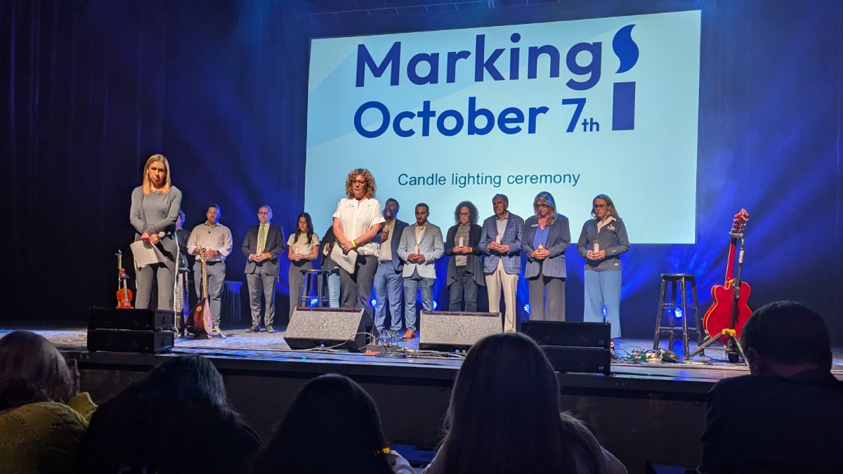Local Jewish organizations mark Oct. 7 anniversary with sadness and hope