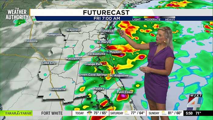 Nor’easter brings heavy rain, winds to Northeast Florida