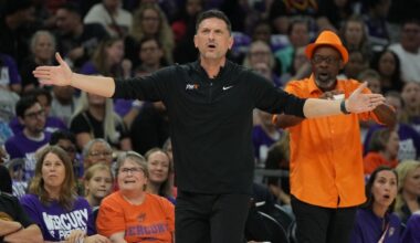 Phoenix Mercury coach Nate Tibbetts ejected from WNBA Finals Game 4 after heated argument