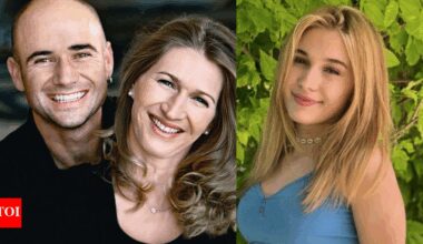 Andre Agassi and Steffi Graf’s daughter Jaz Elle melts hearts with her one-word reaction to father’s iconic tennis fashion | International Sports News