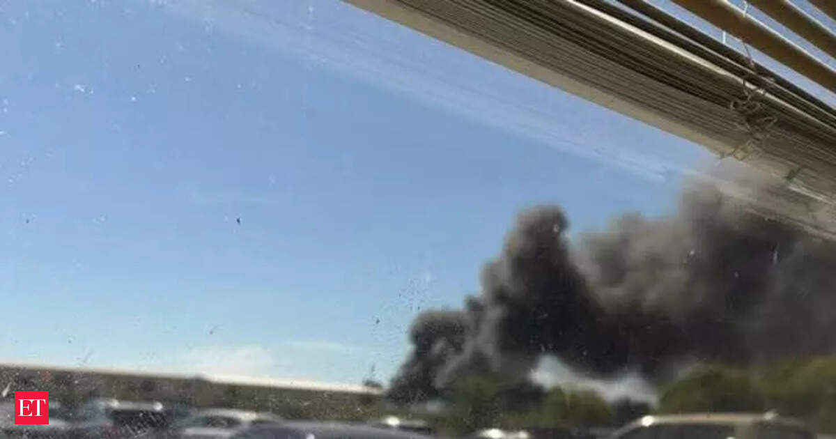Shocking video captures plane crashing into parked trucks near Fort Worth, engulfed in fire and smoke, killing two