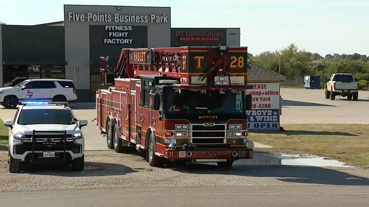A small aircraft crashed into some "unknown structures" in Texas on Sunday, authorities confirmed to Fox News Digital.