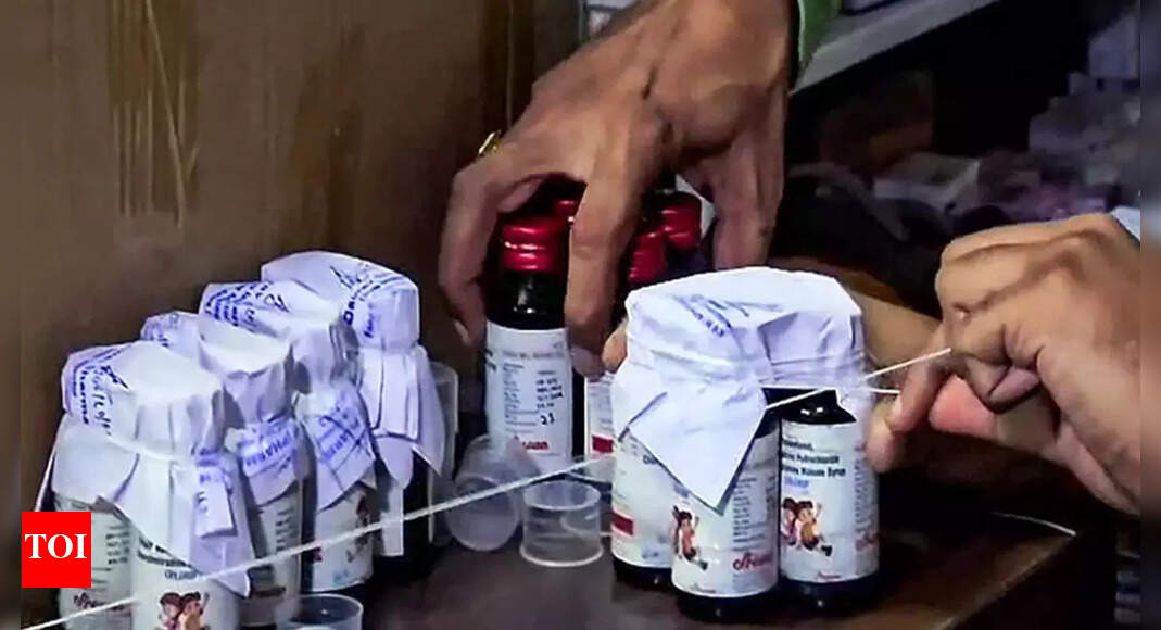 Cough syrup row: Hunt for ‘killer bottles’ on but inventory check at chemist shop adds to ‘mystery’ | Bhopal News
