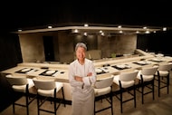 Chef Masayuki Otaka poses for a photo at his new Japanese restaurant Mabo, Saturday, Feb....