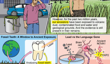 Ancient lead exposure may have shaped evolution of human brain