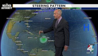 Northeasterly Breeze Brings Cool Temperatures, Clear Skies