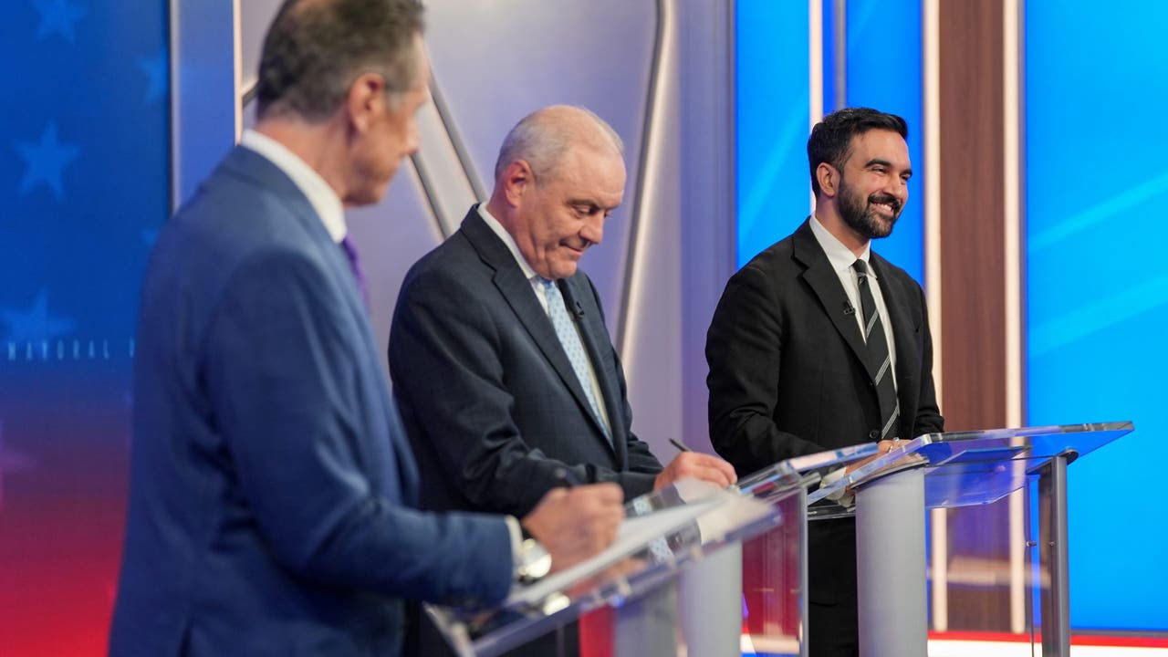 Sliwa, Mamdani, Cuomo debate tonight | Live updates