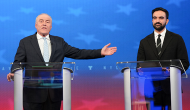 Sliwa, Cuomo challenge Mamdani on Israel stance in heated NYC mayoral debate