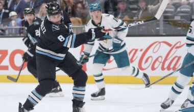 Nick Schmaltz earns 1st Utah Mammoth home hat trick in 6-3 win over San Jose