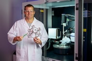 Mario Wriedt, an associate professor of chemistry and biochemistry at UT Dallas, is...