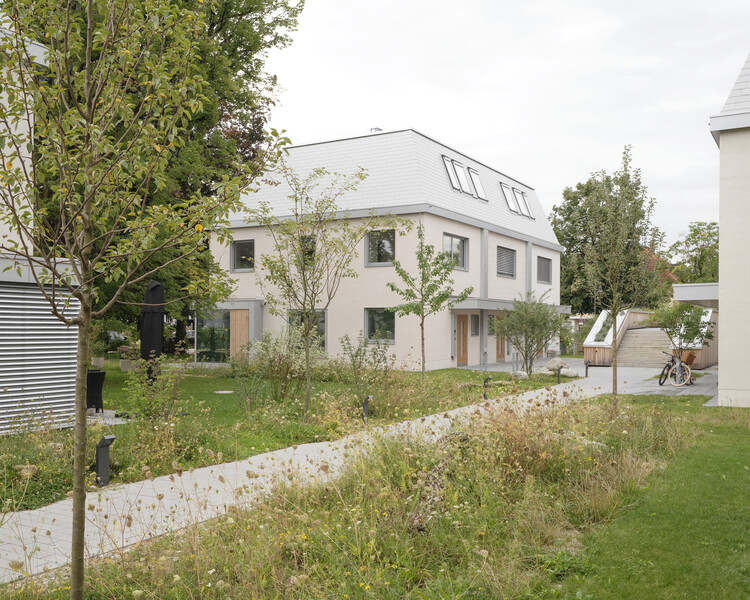 Modular Timber Residential Quarter Am Rathausplatz / kontektum architektur + Boschmann + Feth Architekten - Exterior Photography